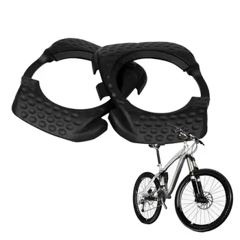 1 Pora Antislip Cycling Shoes Cleat Cover Apsauginis dangtelis, skirtas Speedplay Zero Aero greito atleidimo dviračio pedalų dangteliams