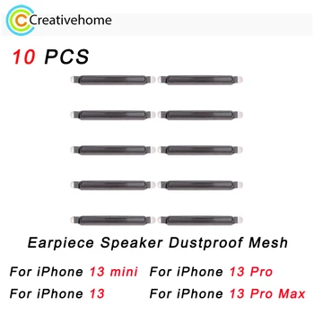 10 PCS ausinių garsiakalbis Atsparus dulkėms tinklelis, skirtas iPhone 13 mini / skirtas iPhone 13 / iPhone 13 Pro / Skirtas iPhone 13 Pro Max