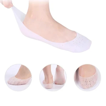 1Pairs silikoninės drėkinamosios pėdų priežiūros kojinės nuo kojų odos sausumas krekingo pleiskanojanti negyva oda Pašalinti apsauginę skausmo malšinimo priemonę 1