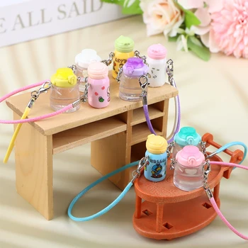 1Pc 1:12 Lėlių namelis Miniatiūrinis virdulys Vandens puodelio modelis Virtuvės baldų aksesuarai Lėlių namams Dekoras Vaikai Apsimeskite žaisdami žaislus