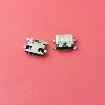 1Pcs USB įkroviklio įkrovimo jungties prievado jungtis C tipo lizdas Blackview BV9100 BV5900 BV6900 Pro BV6900pro BV6600 BV6600pro kištukas