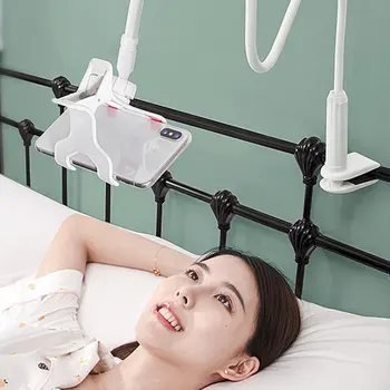 2021 NAUJAS daugiafunkcis universalus fotoaparato laikiklis Stovas kūdikio monitoriui Montavimas ant lovos Lopšio reguliuojamas ilgos rankos laikiklis 3