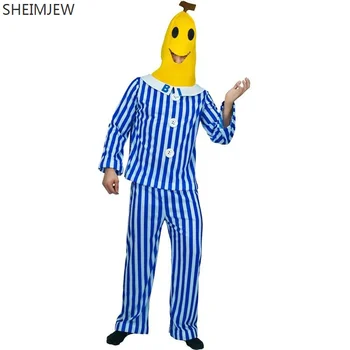 2024 Ligoninės liga Cosplay bananai pižamose Kostiumas Ligotas bananų maskaradas Cos Cosplay spektaklio kostiumai