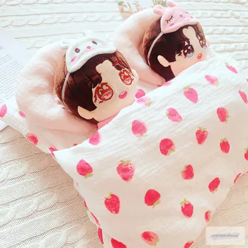 20cm Baby Doll drabužiai Pliušinė lėlės lova Dvigulė lova Žaislinės lėlės Mūsų kartos aksesuarai Korėja Kpop EXO stabas Lėlės