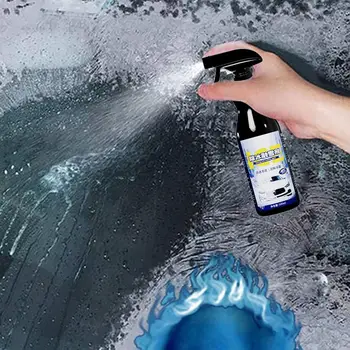 500ml Car De-Icer Spray Rapid Snow and Ice tirpinimo tirpalas saugiam vairavimui Priekiniai žibintai ir išmetimo vamzdžių automobilių priedai