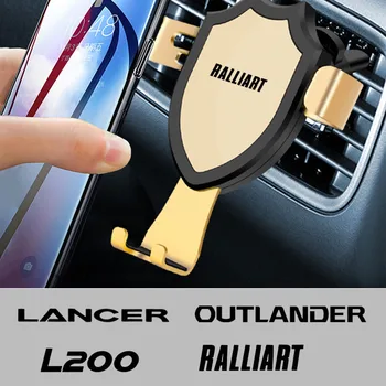 Air Outlet prietaisų skydelis Automobilinis telefono laikiklis GPS išmaniojo telefono laikiklis Mitsubishi Lancer EX Mirage ASX Pajero Xpander Attrage L200