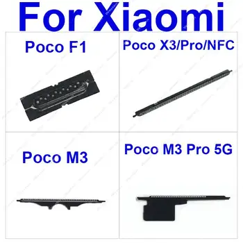 Ausinių garsiakalbio tinklelis nuo dulkių, skirtas Xiaomi Poco X3 X4 Pro X3 NFC Pocophone F1 Poco M3 Pro 5G EarSpeaker dulkėms atsparus grotelių tinklas