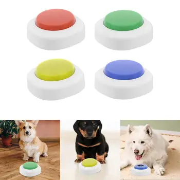Balso įrašymo mygtukas, šunų dresūros mygtukai, 50S balso įrašymas kalbantis įrašomas žaislas, skirtas naminiams gyvūnėliams