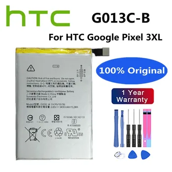 Baterija G013C-B 3430mAh HTC Google Pixel 3 XL 3XL Pixel3 Telefono bateria