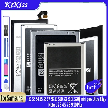 Baterija Samsung Galaxy Note 1 2 3 4 5 7 8 9 10 Plus Edge/S2 S3 S4 S5 mini S6 S7 Edge S8 S9 S10 5G S10E S20 plus Ultra