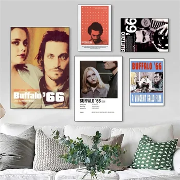Buffalo 66 Classic Movie Print Art Canvas Poster Kraft Club Bar Paper Vintage Poster Wall Art Painting Bedroom Study Stickers