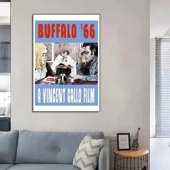 Buffalo 66 Classic Movie Print Art Canvas Poster Kraft Club Bar Paper Vintage Poster Wall Art Painting Bedroom Study Stickers 3
