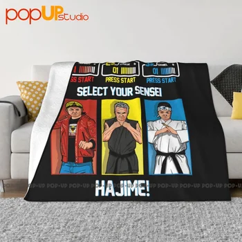 Cobra Kai Karate Kid Select Your Sensei Kreese Johnny Daniel Blanket Sheet Sofa-Bed Sleeping Sheets