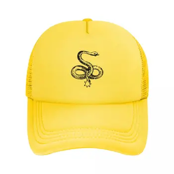 Cool Celtic Snake Symbol Keltai Trucker skrybėlė vyrams Moterys Individualus reguliuojamas Unisex beisbolo kepuraitės pavasaris