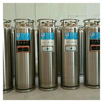 Dewar bakas skysto deguonies butelis 195 litrai 1.4 Dewar butelis žemos temperatūros dujų talpyklų gamintojas tiesioginis pardavimas