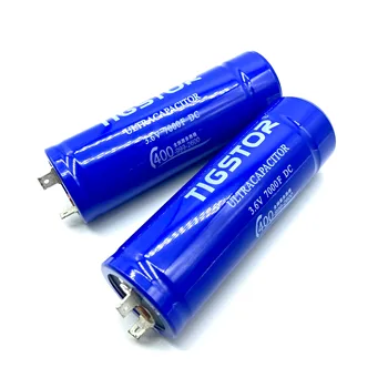 Didelės talpos garso kondensatoriaus atsarginis maitinimo šaltinis originaliam automobiliui Super Farad kondensatoriaus baterija 3.6V7000F