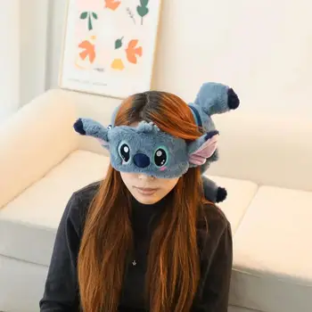 Disney Pūkuotukas lokys Lotso Sullivan Mike Alien Stitch Kaklo pagalvė Akių kaukė Anime animacinis filmas Du viename nešiojamame biuro nap kaklo pagalvėje 4