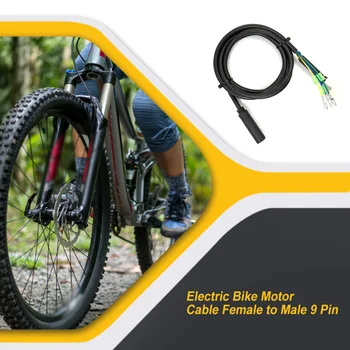 Elektrinis dviračio variklio kabelis Konvertuoti el. dviračio prailginimo jungtį Važiavimo jungtis Dviračių linijos modifikavimas Pakeitimas