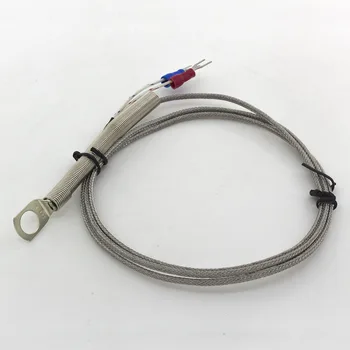 FTARR03 K tipo 3m metalinis ekranavimas kabelio žiedo galvutė 3D spausdintuvas nepagrįstas termoelemento temperatūros jutiklis