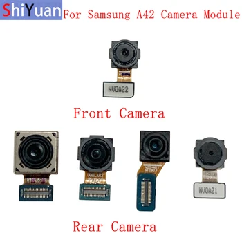 Galinis galinės priekinės kameros lankstus kabelis, skirtas Samsung A42 5G A426B Pagrindinis didelis mažas fotoaparato modulis remontuoja atsargines dalis