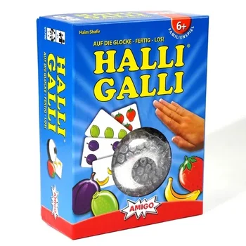 Halli Galli Meja stalo žaidimas Respon Cepat šeimos laisvalaikio vakarėlis Užsiėmimas Edukacinis kelių žaidėjų interaktyvus kortų žaislas