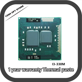 Intel Core i3-330M i3 330M 2,1 GHz SLBMD SLBVT Dual Core Quad Thread CPU Notebook Processor Socket G1 / rPGA988A