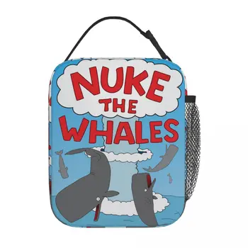 Izoliuota pietų dėžutė Nuke The Whales produktų saugojimas Maisto dėžutė Daugiafunkcis aušintuvas Terminė Bento dėžutė mokyklai