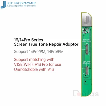 JC JCID V1SE V1S Pro ekrano tikrojo tono plokštė, skirta iPhone 13 13Pro 13ProMax 14 14Pro 14ProMax originalaus ekrano LCD ekrano remontas