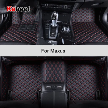 KAHOOL Custom automobilių grindų kilimėliai Maxus EUNIQ5 EUNIQ 6 D60 D90 T60 T70 T90 Auto priedai Pėdų kilimas