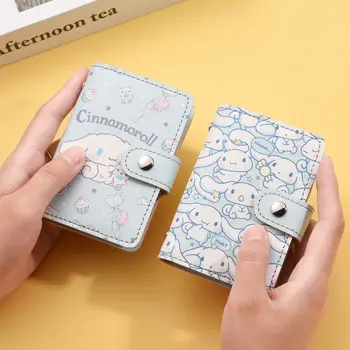 Kawaii Sanrio Cinnamoroll kortų rankovė Anime animacinis filmas Mielas studentas Anti demagnetizacija Spaustuko rankovė Nešiojamos merginos Kalėdų dovana