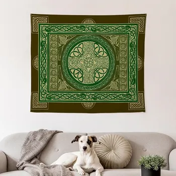 Keltų antklodė Sieninis gobelenas Menas Vabzdys Atspausdintas dekoravimo kambarys Rankšluosčių kilimėlis Kabantis gražus  1