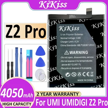 KiKiss baterija 4050mAh skirta UMI Umidigi Z2 Pro Z2Pro Bateria + įrankiai
