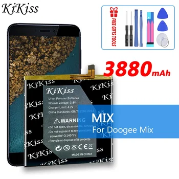 KiKiss Mix baterijos keitimas 3880mAh atsarginė baterija DOOGEE Mix išmaniajam telefonui