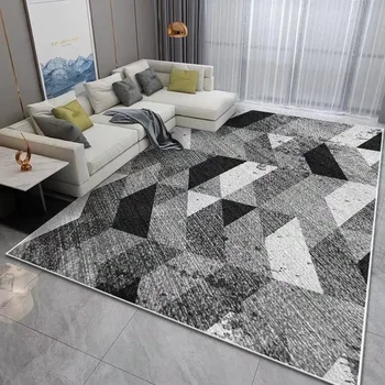 Kilimėliai miegamajam Šiaurietiško stiliaus Didelio ploto kilimai svetainei Lengva prižiūrėti Rūbinės kilimas Paprastas ir minkštas poilsio kilimas 3