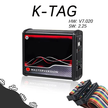 KTAG 2.25 V7.020 KESS ECU chip tiuningavimo įrankis obd2 skaitytuvas automotriz tpms Remonto įranga K-TAG SW Master ECU Programuotojo tiuningas