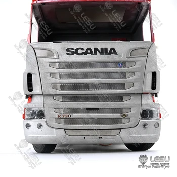 LESU metalinis priekinis buferis 1/14 TAMIYA RC Scania R730 vilkikas 