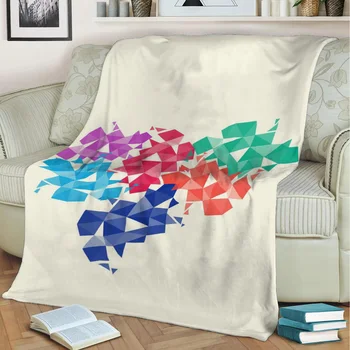 Mandala 3D Printed Velvet Plush Throw Fleece Blanket Bedties Sherpa Blanket Home Decora