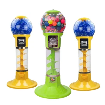 Monetomis valdomas saldainių guminukas Automatas Plastikinių dovanų automatas Rutuliniai žaislai Kapsulinis prekybos automatas