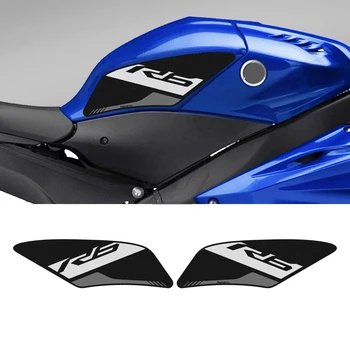 Motociklų priedų šoninių bakų trinkelių apsaugos kelio sukibimo kilimėlis, skirtas Yamaha YZF R6 2017-2022