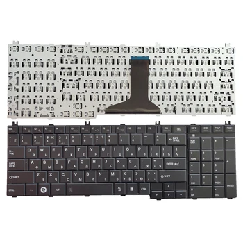 NAUJA RU klaviatūra TOSHIBA palydovui C650 C655 C660 L650 L655 L670 BALTA