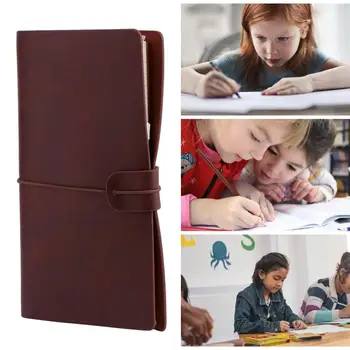 Naujas nešiojamas studentų mokyklos rašymo sąsiuvinis kelionių dienoraštis lauko dienoraščio planavimo darbotvarkė 