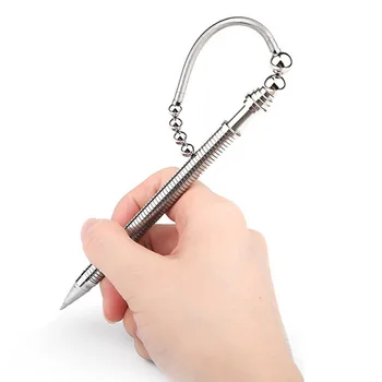 Nauji biuro žaislai Lenkimas Fidget rašiklis Metalinis magnetinis rašiklis Stresą malšinantis pirštų suktukas Žaislinis Fidget rankinis rašiklis autizmui ir ADHD