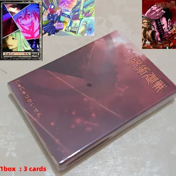 Nen Anime Jujutsu Kaisen Kortų grandininis pjūklas Žmogus Kortelė Blaecho kortelės Anime personažai Anime Cartas žaidimai Kortų dėžutė Vaikų gimtadienio dovana