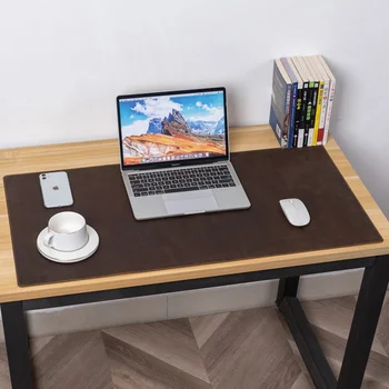 Pašėlęs arklio odos kompiuterio stalo kilimėlis neslystantis dilimui atsparus pelės kilimėlis biuro viršus