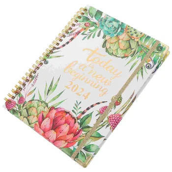 Schedule Book 2024 Planner Notepad Weekly Planner Notebook Decorative Notepad 2024 Daily Planner