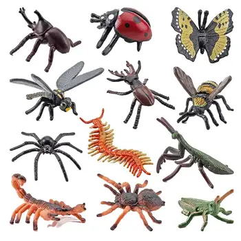 Spoof Toy Simulation Centipede Big Scorpion Cockroach Halloween Spoof Tricky Scary Insect Toy Kids Favors