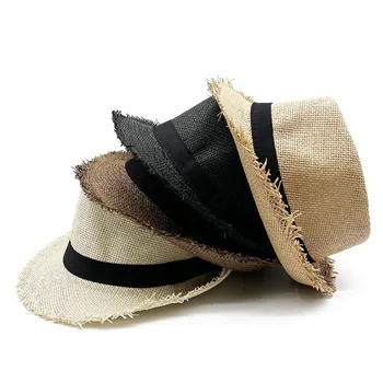 Summer Sun Hat Unisex Jazz Hat New Beach Caps for Mens Womens