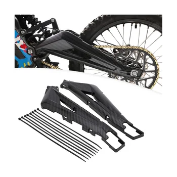 Swingarm Guard, Dirt Bike Swing Arm Protector for Surron Light Bee Sur Ron X/S elektrinis dviratis - anglies pluošto imitacija