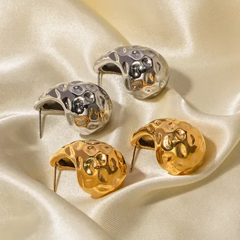 TAWAS elegantiški vintažiniai auksiniai auskarai 21k paauksuoti nerūdijančio plieno vandens lašų lašų auskarai Elegantiškos moteriškos paukščių vestuvių dalys