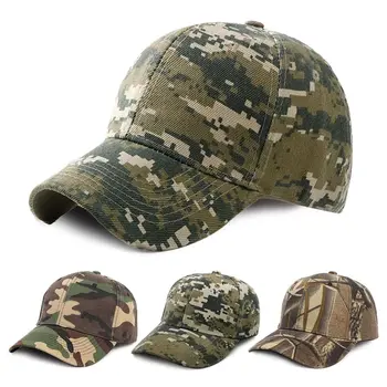 Unisex Žygiai Kamufliažas Vyrai Nuo saulės apsaugančios kepurės Saulės kepurė Beisbolo kepuraitė Snapback Cap